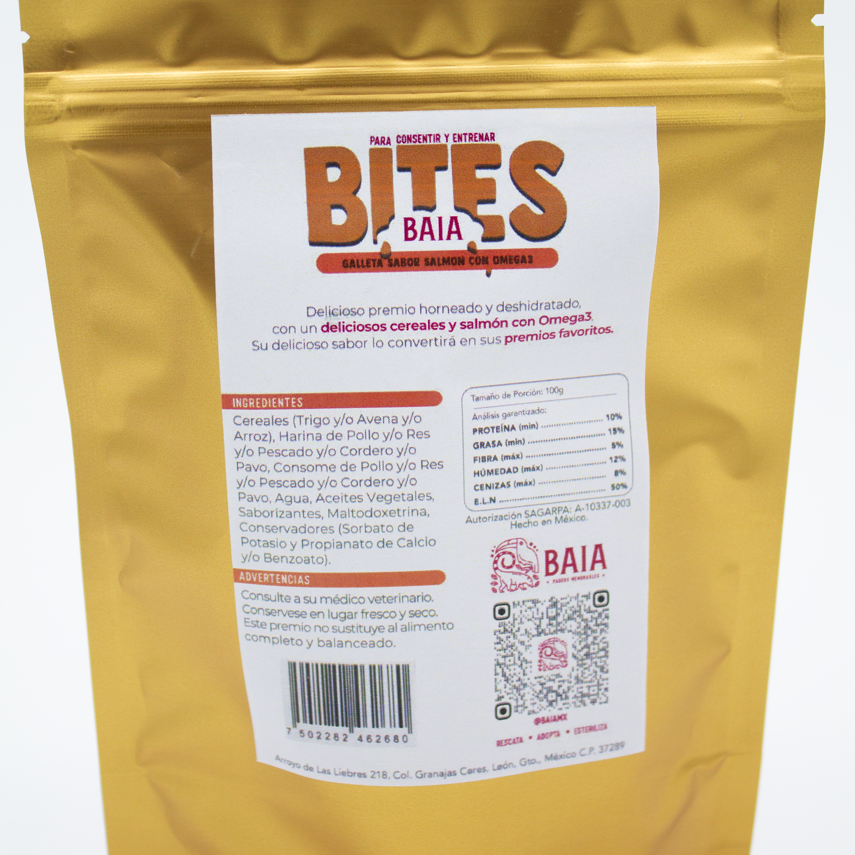 Galletas con salmón y Omega3